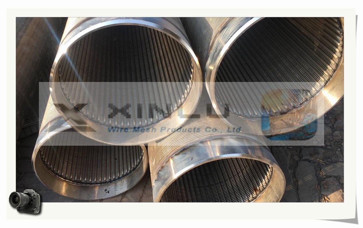 DEWATERING WELL SCREEN / STAINLESS STEEL SCREEN PIPE / JOHNNSON SCREEN TUBE / WEDFE WIRE FILTER SCREEN / FLITER ELEMENT