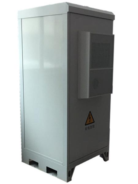 Galvanized Steel Sheet Outdoor Telecom Cabinet , Waterproof Outdoor Electrical