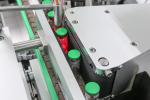 220V Automatic Vertical Round Glass Bottle Labeling Machine With Bottle