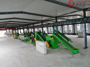 China High Efficiency PET Recycling Line , Plastic Recycling Washing Plant Automatic wholesale
