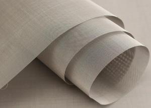 China Twilled Weave Stainless Steel Wire Cloth Efficient Filtration Count 2-600 wholesale