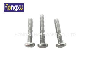 China DIN 7985 Carbon Steel Circular Machine Cross Head Screw Zinc Plated Surface wholesale