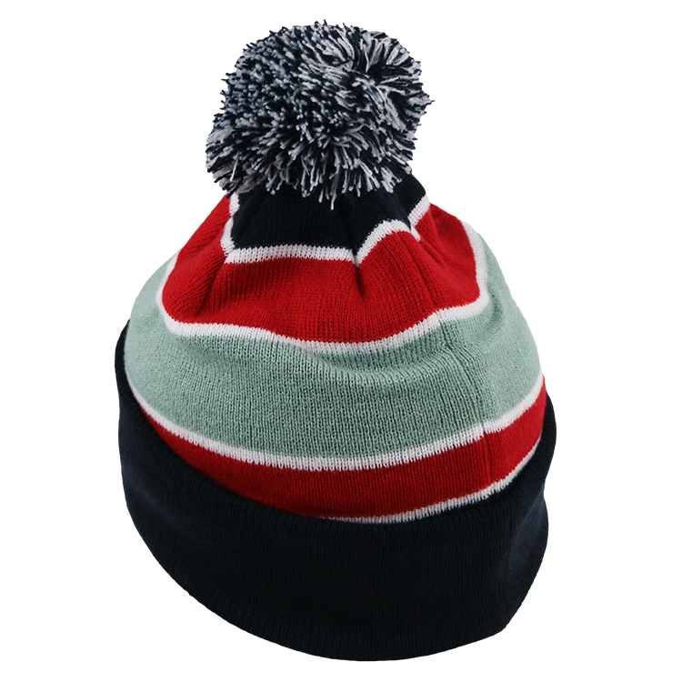 100% Merino Wool Knit Beanie Hats Customde Logo Plain Beanie Winter Cap