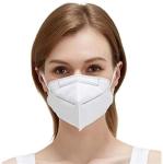 White KN95 Earloop Disposable Surgical Face Masks