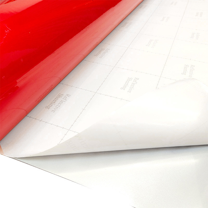 5100 PET Reflective Vinyl Film Radium Retro Large Reflective Sheet Roll