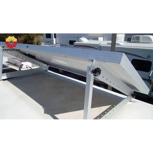 Aluminum Adjustable Triangle Racks for Flat Roof Solar Panel Energy Bracket Mounting