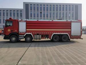 China 2 People Water Tank Fire Truck Commercial Fire Trucks 11500×2520×3800MM PM240/SG240 wholesale