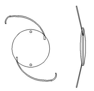 China 6.5mm Posterior Chamber Intraocular Lens wholesale