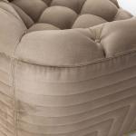 Velvet Modern Modular Sectional Couch 0.8x0.9m Comfortable Leather Corner Sofa