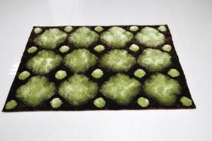 China 3D New Design Polyester Silk Carpet Rug wholesale