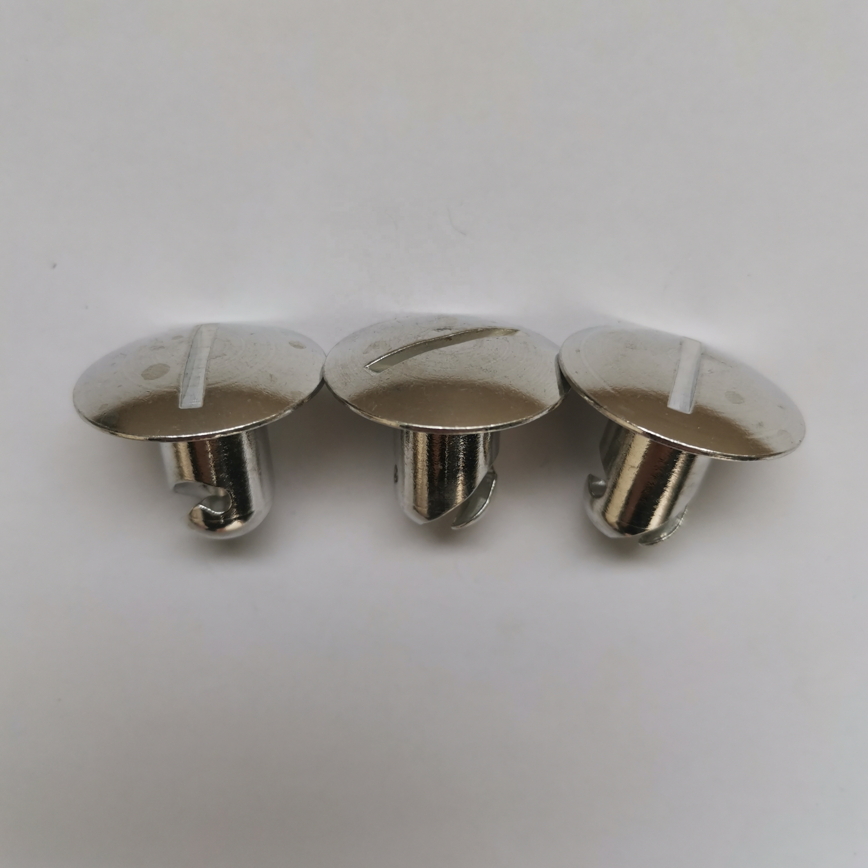 7/16" Aluminum Quarter Turn Dzus With 1" Large Head x.500 Sprint Car Silver for Universal Car Fitment