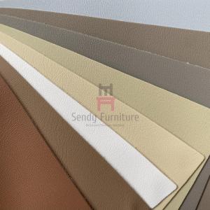 China Thickness 2.0mm Furniture Upholstered Micro Fiber Leather Lichee Grain wholesale
