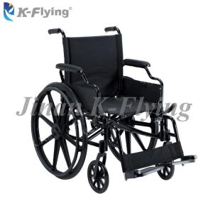China Height Adjustable Aluminum Foldable Manual Wheelchair For Disabled Adult wholesale