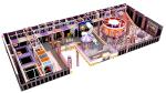 Customized Indoor Playground Equipment Unique Themes Indoor Trampoline