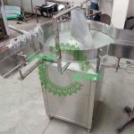 SUS304 Rotary Round Feeding Table For Can Glass / PET Bottle Unscrambler