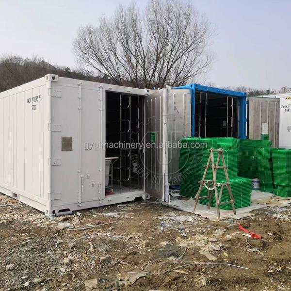 1500KG Per Day Automatic Animal Fodder Sprout Container Hydroponic Barley