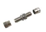 Metal Sleeve Fiber Optic Coupler SMA 905 Laser Simplex Adpters Flange Type SM SX