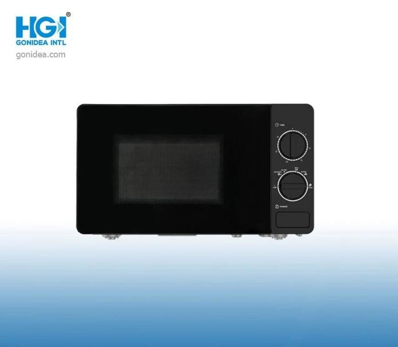 Black Stainless Steel Electric Microwave Oven 25L Gray