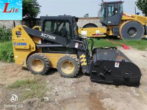 China Chinese factory skid loader sweeper road and construction machinery wholesale