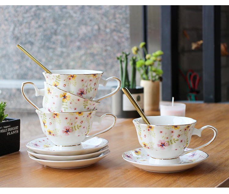 Serve Your Guests In Style With This Turkish Tea Set Includes Ceramic Cups And Saucer