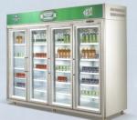 Adjustable Multideck Open Commercial Beverage Cooler 220V / 50Hz For Supermarket