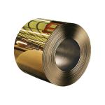201 304 Color Stainless Steel Coil AISI Titanium Gold For Interior And Exterior