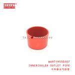 WG9719530207 Innercooler Outlet Pipe For ISUZU