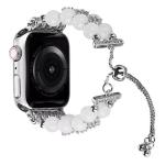 Jewelry Bracelet Beads Women Watchstrap for iWatch 8 Series 38mm 40mm Smart