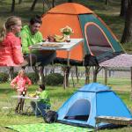 3 Season Fiberglass Frame 210D Oxford Instant Backpacking Tent