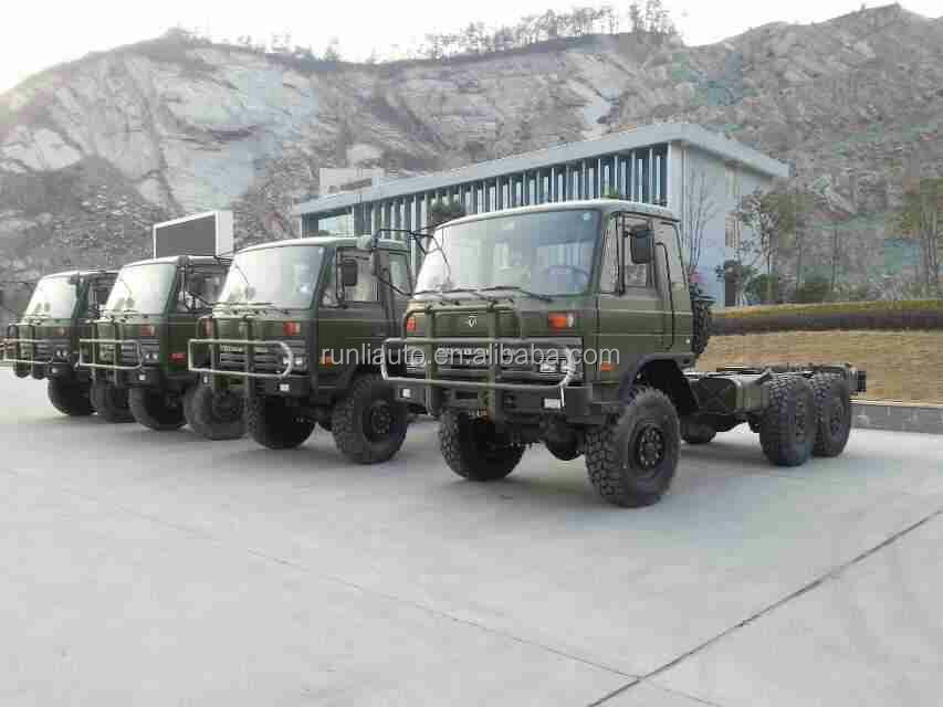 Dongfeng 6x6 All Driven Cargo Van Truck Mobile Food Truck GB17691-2005