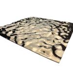 SS 201 304 316 Rose Gold Embossed Ripple Stainless Steel Sheet