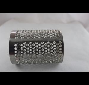 China Metal Perforated Aluminium Tube , Custom Length Perforated Stainless Steel Pipe wholesale