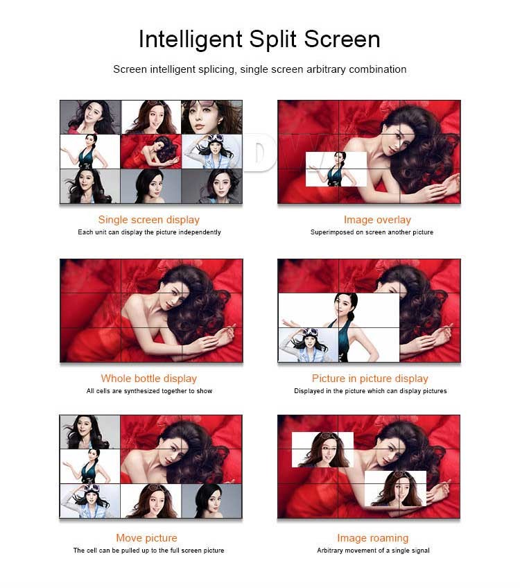 49 Inch 3.5mm Multi Touch Wall Display , Store Advertising Interactive Video Display With Camera