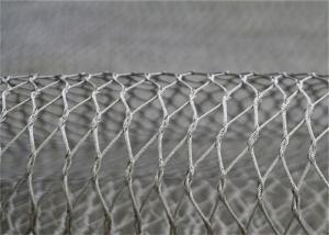 China Pliability 7x7 Aviary Wire Mesh SUS 316 Stainless Steel Cable Webnet 30x30mm wholesale