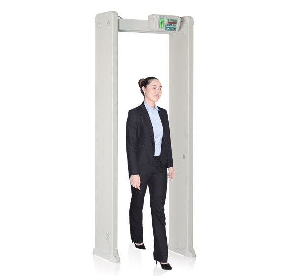 Infrared Sensors Walk Through Metal Detector 100 Security Level With Multi - Alarm Sounds