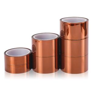 China 5 Mil Polyimide Adhesive Tape 120microns Kapton Heat Tape OEM size wholesale