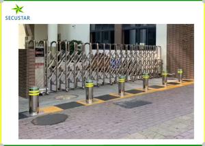 China Hydraulic Automatic Rising Bollards Stainless Steel Security Gate System wholesale