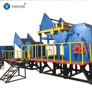 China Custom Industrial Scrap Metal Shredder Steel Crushing Machine Recycling Line wholesale