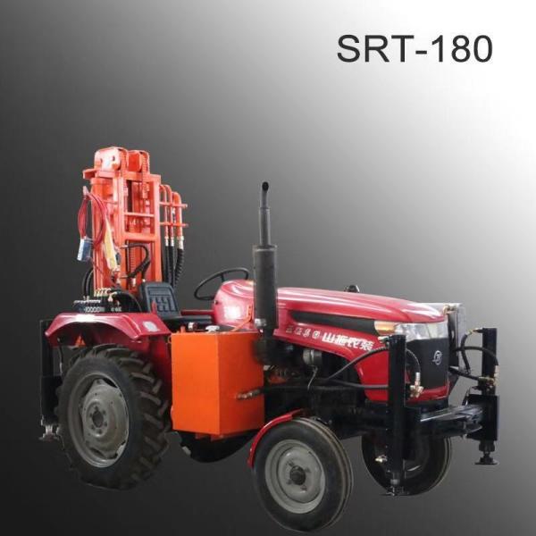 100m 120m 150m wheel tracto WATER WELL DRILLING RIG shallow water well drilling