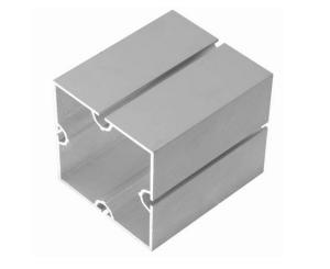 China Powder Painted Hollow Column Aluminum Extrusions Alloy 6063 / 6061 / 6005 wholesale
