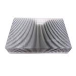 OEM Manufacturer Aluminum Skived Fin Heat Sink Lightweight 0.1-0.4mm