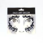 Noctilucent Light Festive Stickers Funny Makeup Halloween Tattoo Stickers