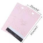 Printing Recycled Plastic Poly Mailer Bags Clothing Packaging Courier Bag With