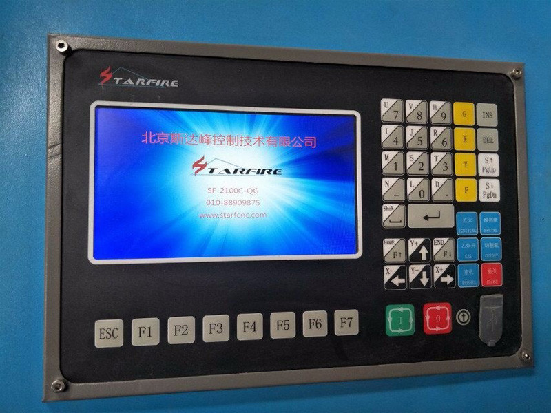 3m CNC Pipe Plasma Plate Cutting Machine LGK 200A Water Cooled
