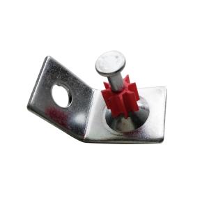 China Steel Pdptc Powder Actuated Fasteners For Concrete 120 Degree Clip wholesale
