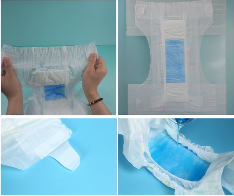 Full Size Soft 3D Side Leak Guard Baby Pull Up Diapers