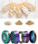 Rainbow Color 4 Parts 2.5" Zinc Alloy Herb Grinder