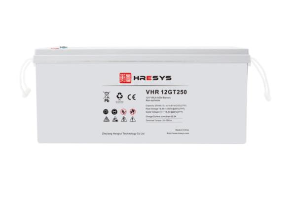 250AH Sealed Lead Acid Battery 12V Security Alarm Systems L525mm X W267mm X