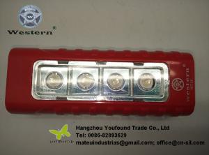 China W-718 WESTERN Handle Rechargeable LED Emergency Light wholesale