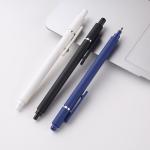 Colorful Plastic Press Gel Pen Steel Ball Pen Clip Promotional Neutral Pen